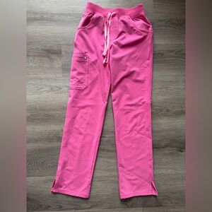 Figs - “F'ing Pink” Kade Tall Cargo Scrub Pant